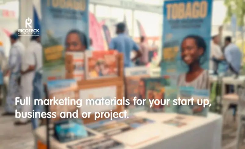 RICOTECK website - Print Services - Marketing Materials