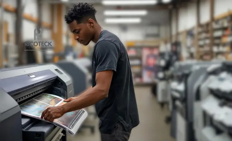 RICOTECK website - Printing services large format printing done